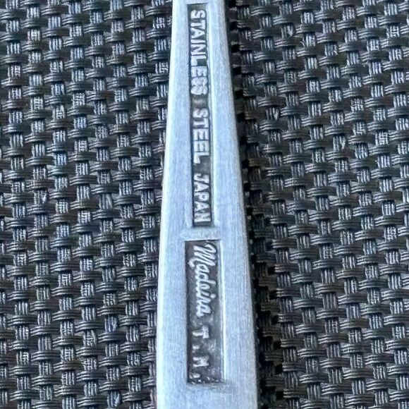 Madeira Stainless Steel Vintage Set of Spreaders Set of 7 - Picture 3 of 3